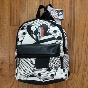 NWT Disney The Nightmare Before Christmas Jack Skellington & Sally Backpack